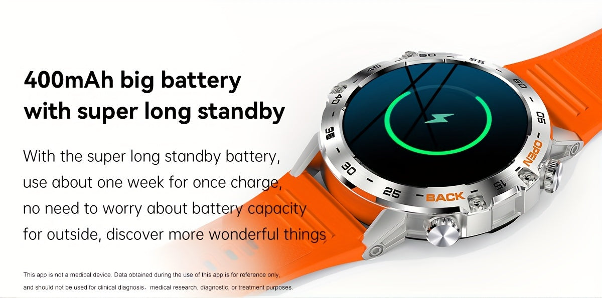 LIGE HD Smart Watch - Stylish Wrist Watches for Women Men with Wireless Call, 1.39" High-Definition Display, Multi-Sports Modes, Information Alerts, Sedentary Reminders, Music Control, Sports Pedometer, and Heart Rate Monitor