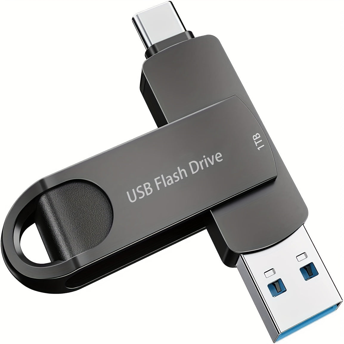 1TB High-Speed USB C Flash Drive - Dual USB 3.0 Memory Stick for Android Phones, MacBook Pro, iPad, Laptop, Computer, and PC - External Data Storage with Fast File Transfer, Compact Design, and Reliable Performance