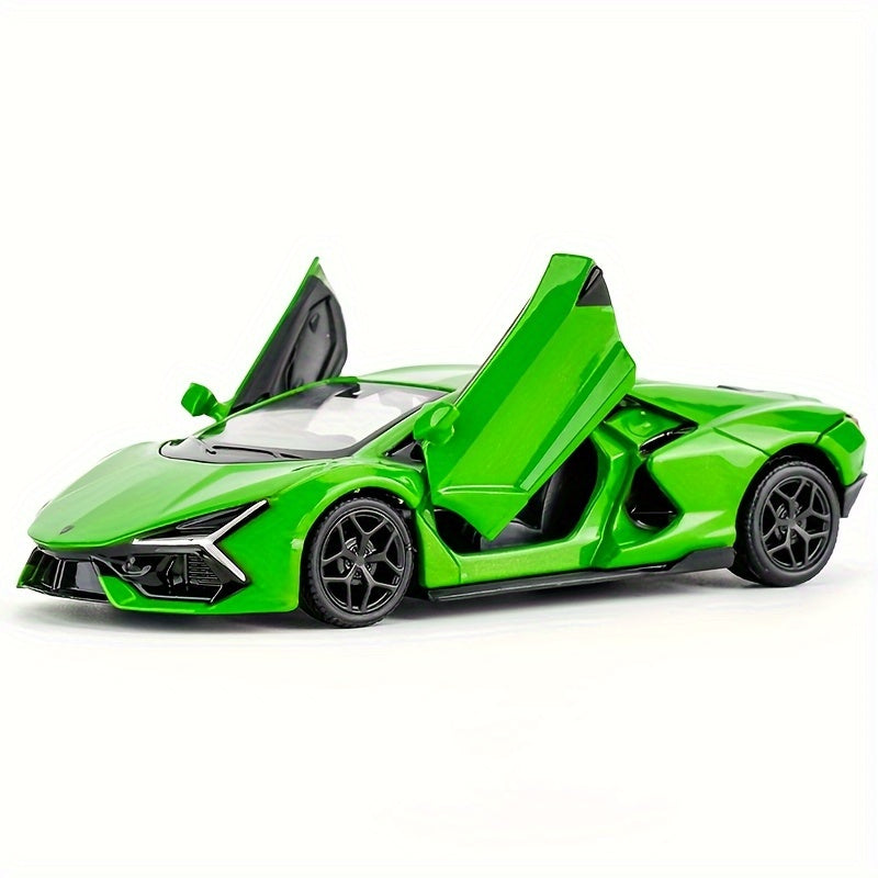 RMZ CITY 1:36 Diecast Model Cars Alloy Toy CarLamborghini Revington Alloy Toy Vehicle, Openable Doors, Pull Back Car, Toys for Kids, Adults, Metal Crafts for Boyfriend, Young People Gift