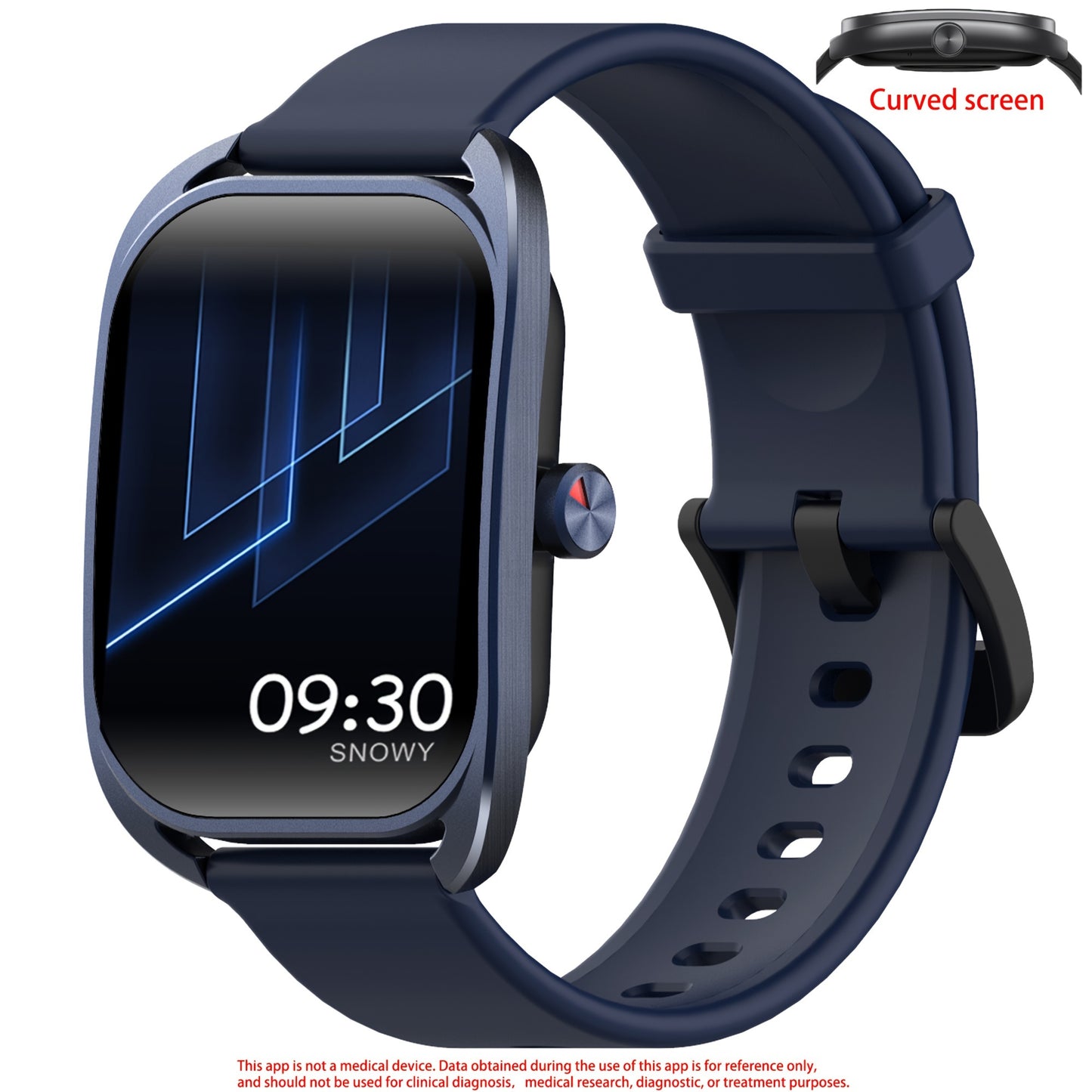 2.01" 3D Curved Big Screen Smart Watch For Men (Answer/Dial Calls), High Quality Men's Outdoor Sports Smart Watch (Receive/Dial Calls), Sports Tracker, Multiple Sports Modes, Compatible With IPhone And Android Phones, Men's G